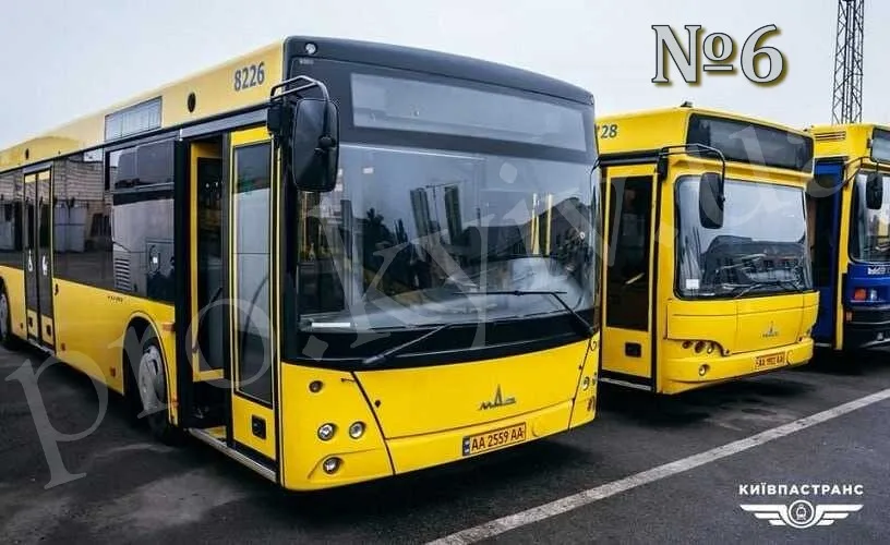 6 автобус Київ