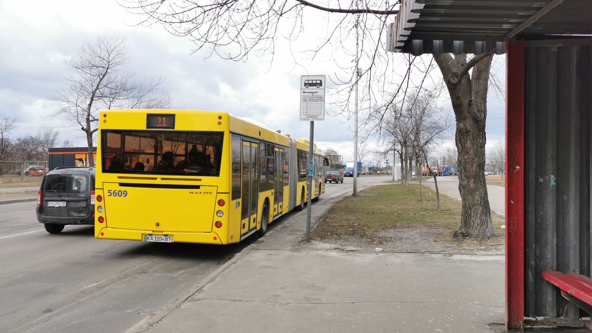 21 автобус Київ